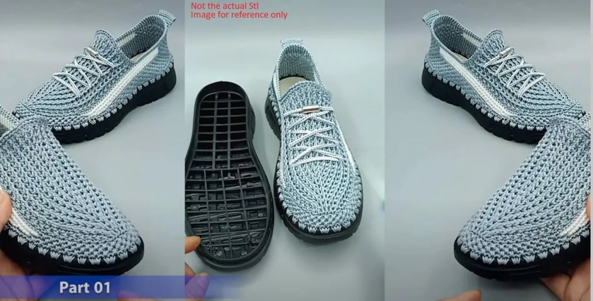 Knitting shoes