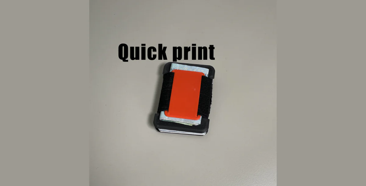 Wallet'd - 3D Printable wallet