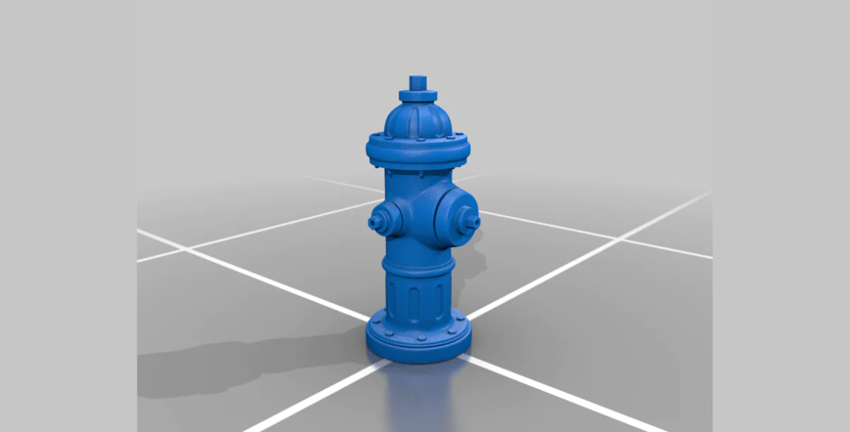 Hydrant for dioramas