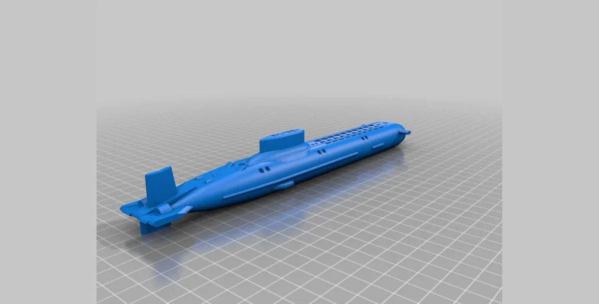 Typhoon Class Submarine