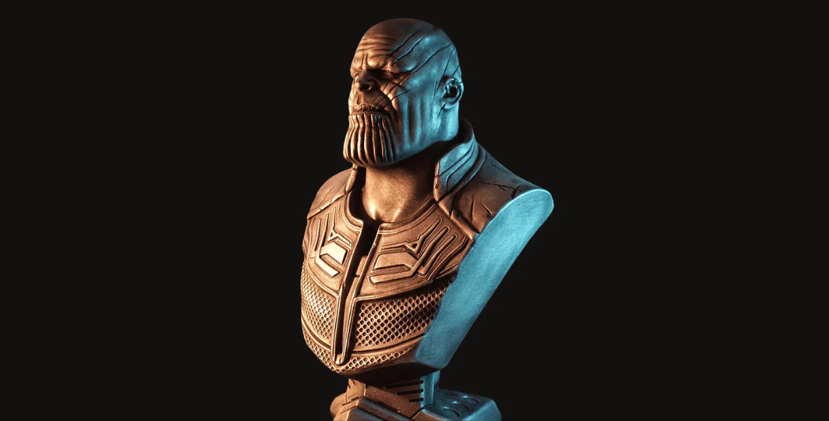Infinity War Thanos bust (fan art)