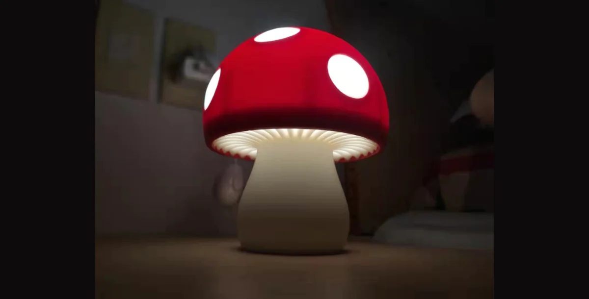 Mushroom Lamp