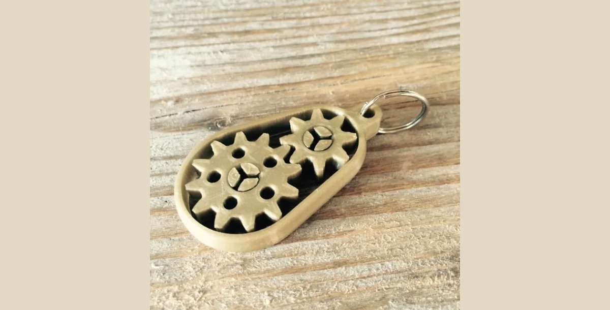 Gearbox Keychain