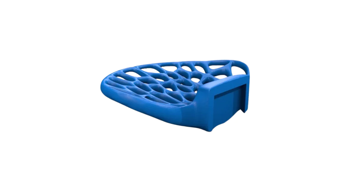 "Coral" wall-mounted soap dish