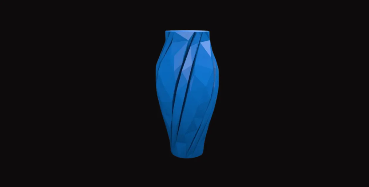 Spiral vase home decore