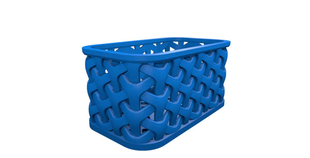 Rectangular storage box