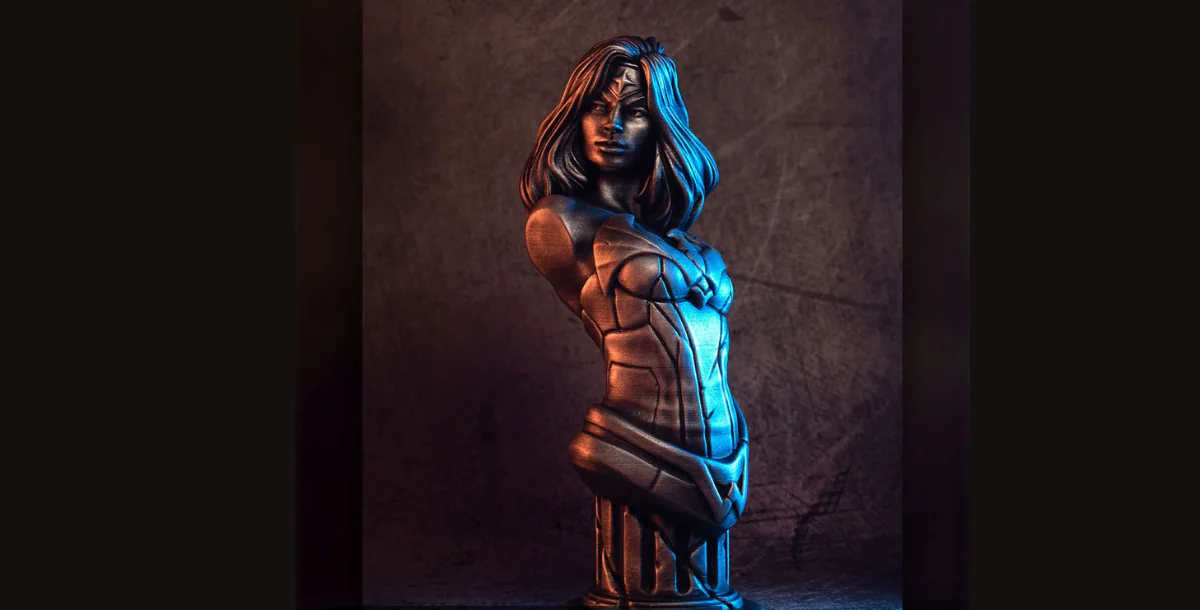 Wonder Woman bust (fan art)