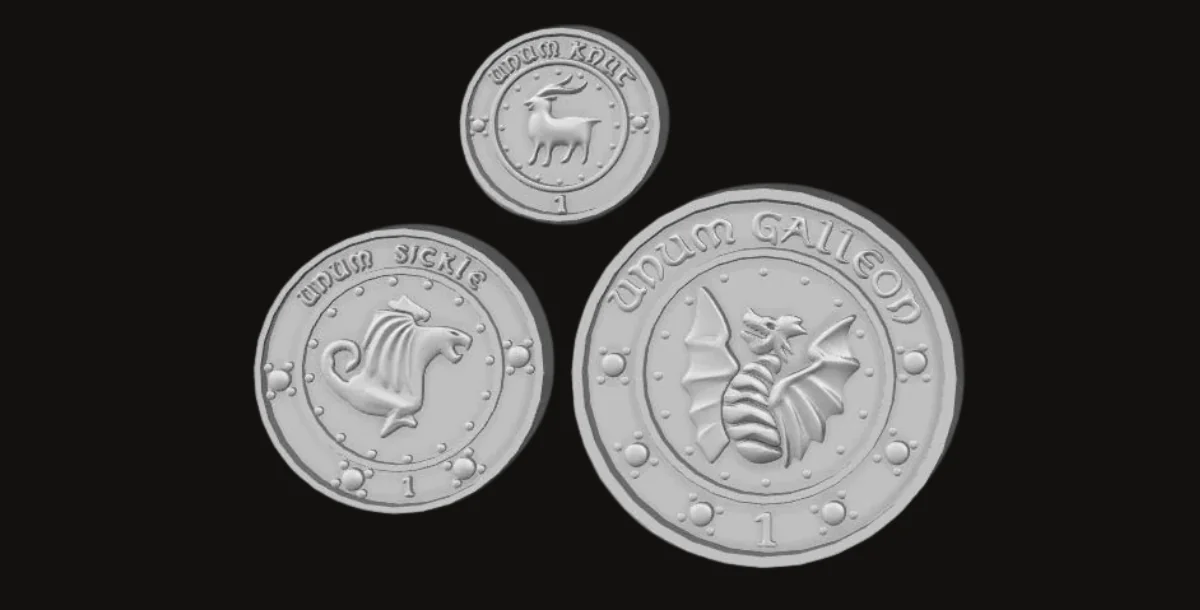 Gringotts Coins