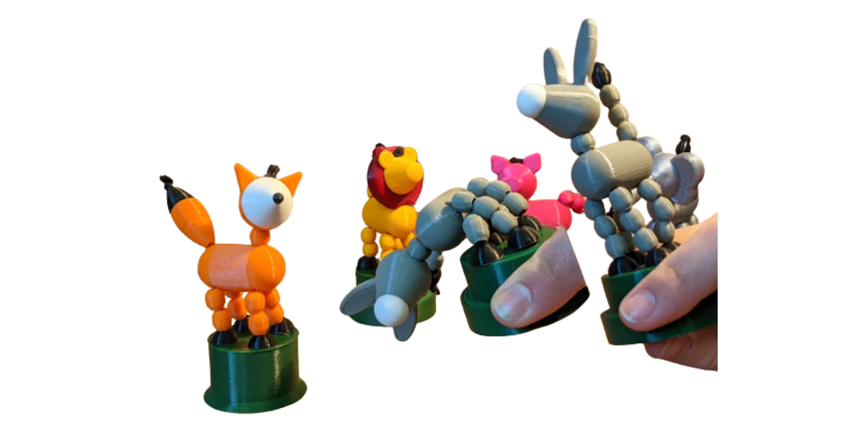 Collapsing Animal Toys
