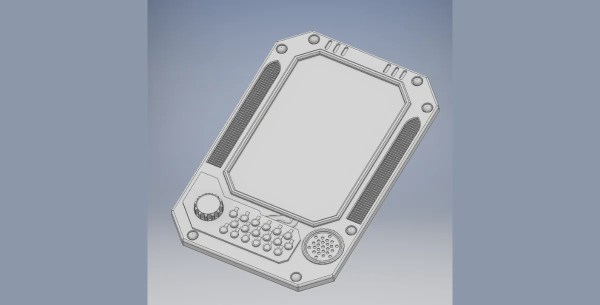 Dataslate Cosplay Prop