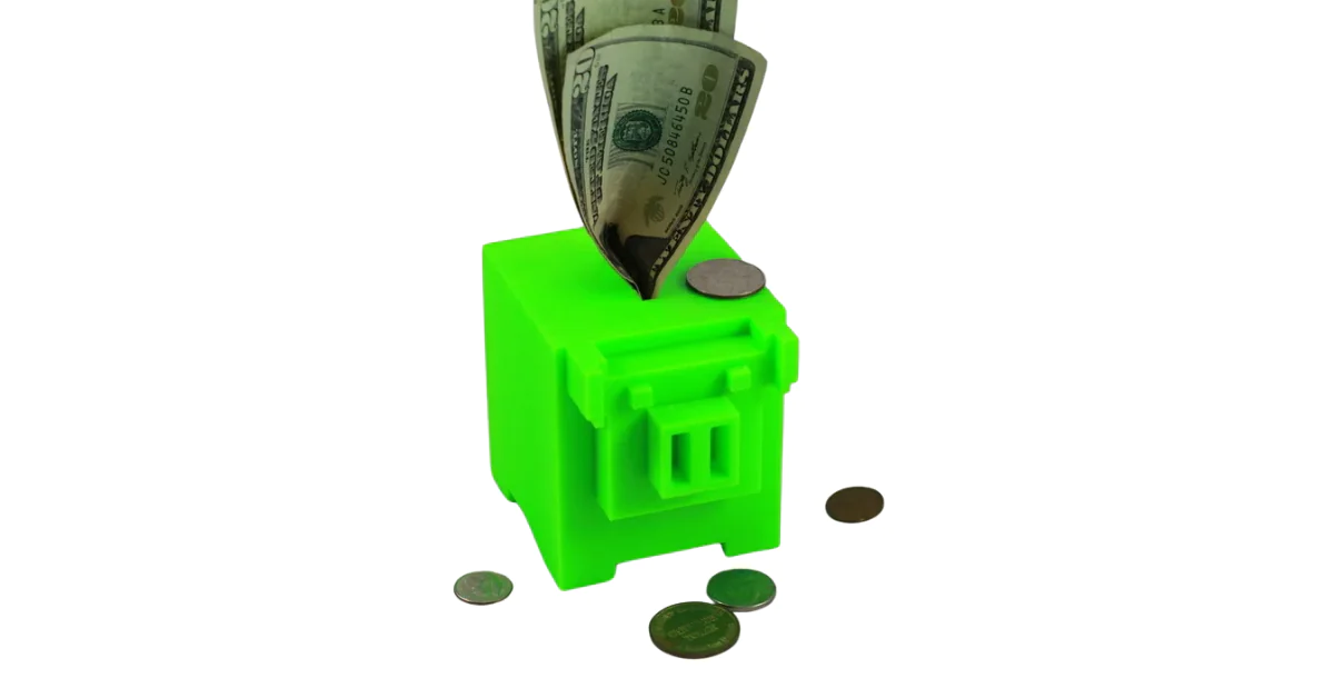 8-bit Piggy Bank