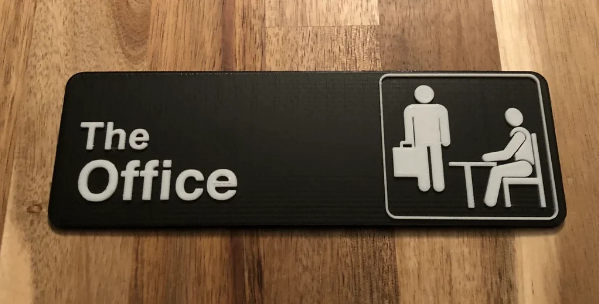 The Office Sign