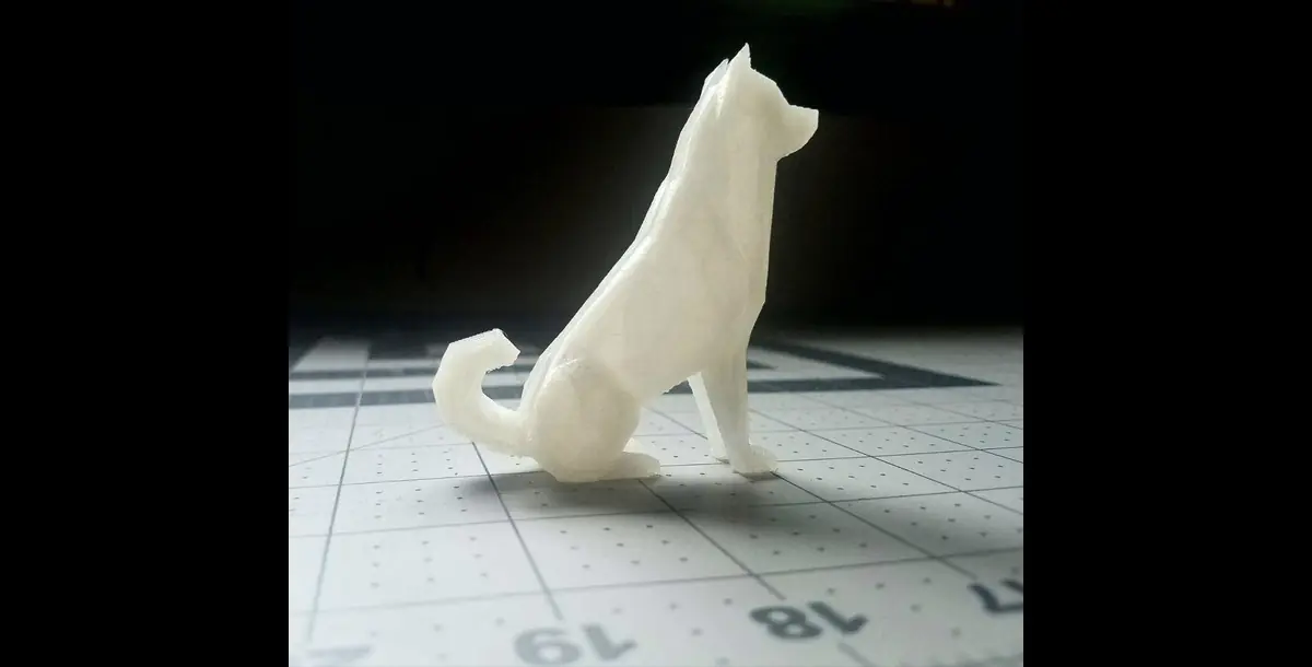 Low Poly Akita