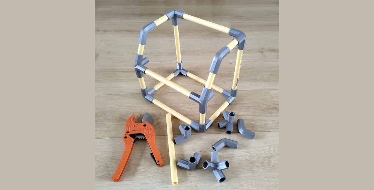 Rapid prototyping frame