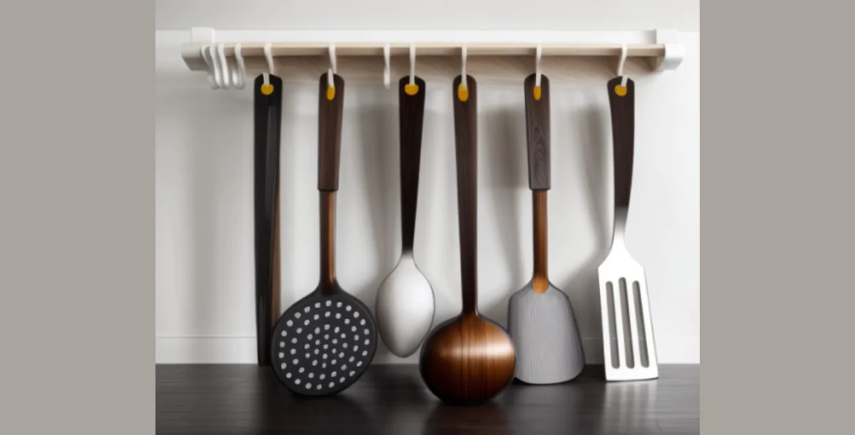 Kitchen utensils hanger