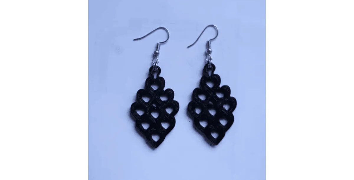 Heart Around Earrings
