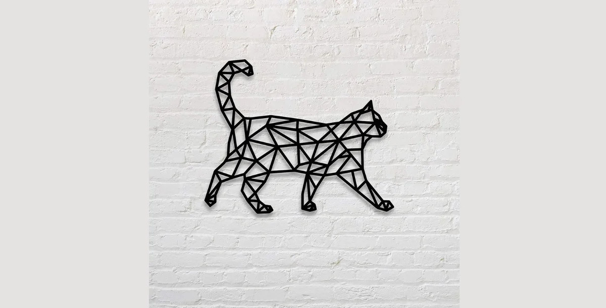 Cat 2D Art