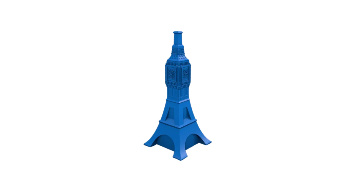 Eiffel Tower London Monument Hybrid