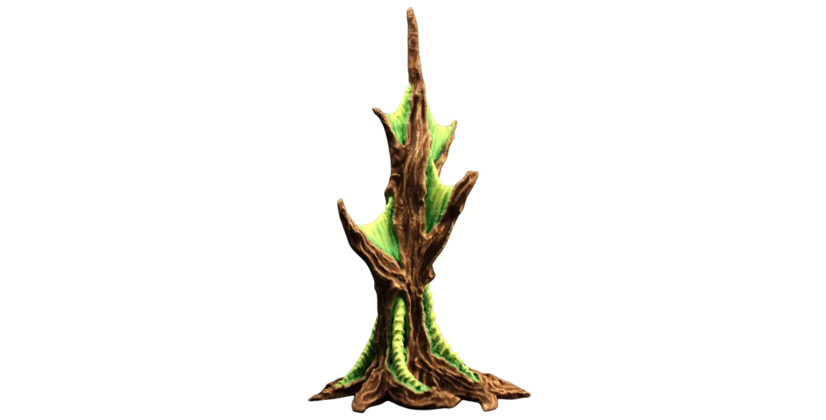Tabletop plant: "Webbing Tree"