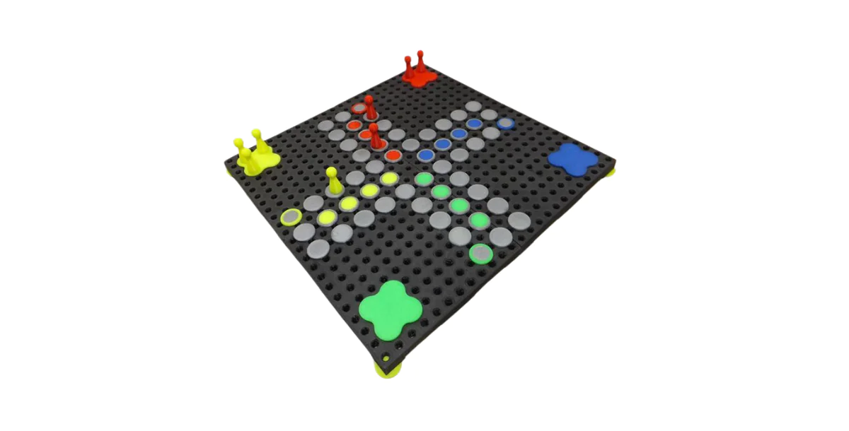 Game board for Ludo or similar games
